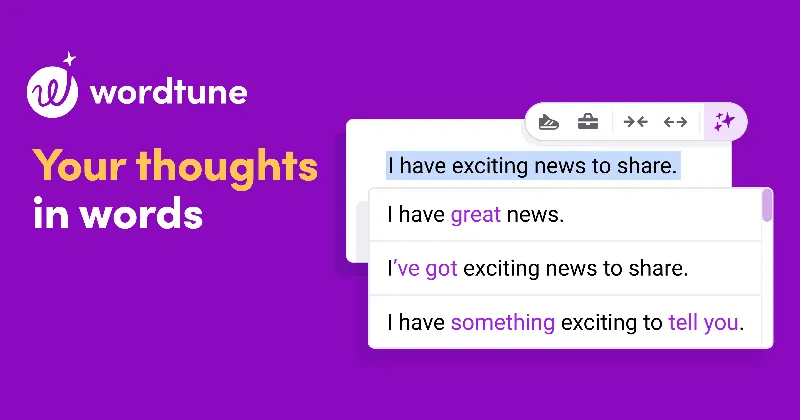 Phrasly AI Review - Wordtune